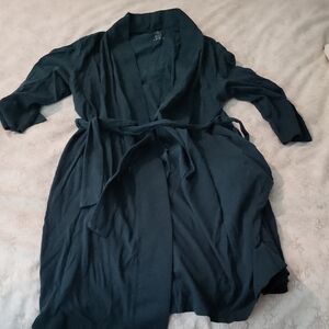Green Cotton Robe